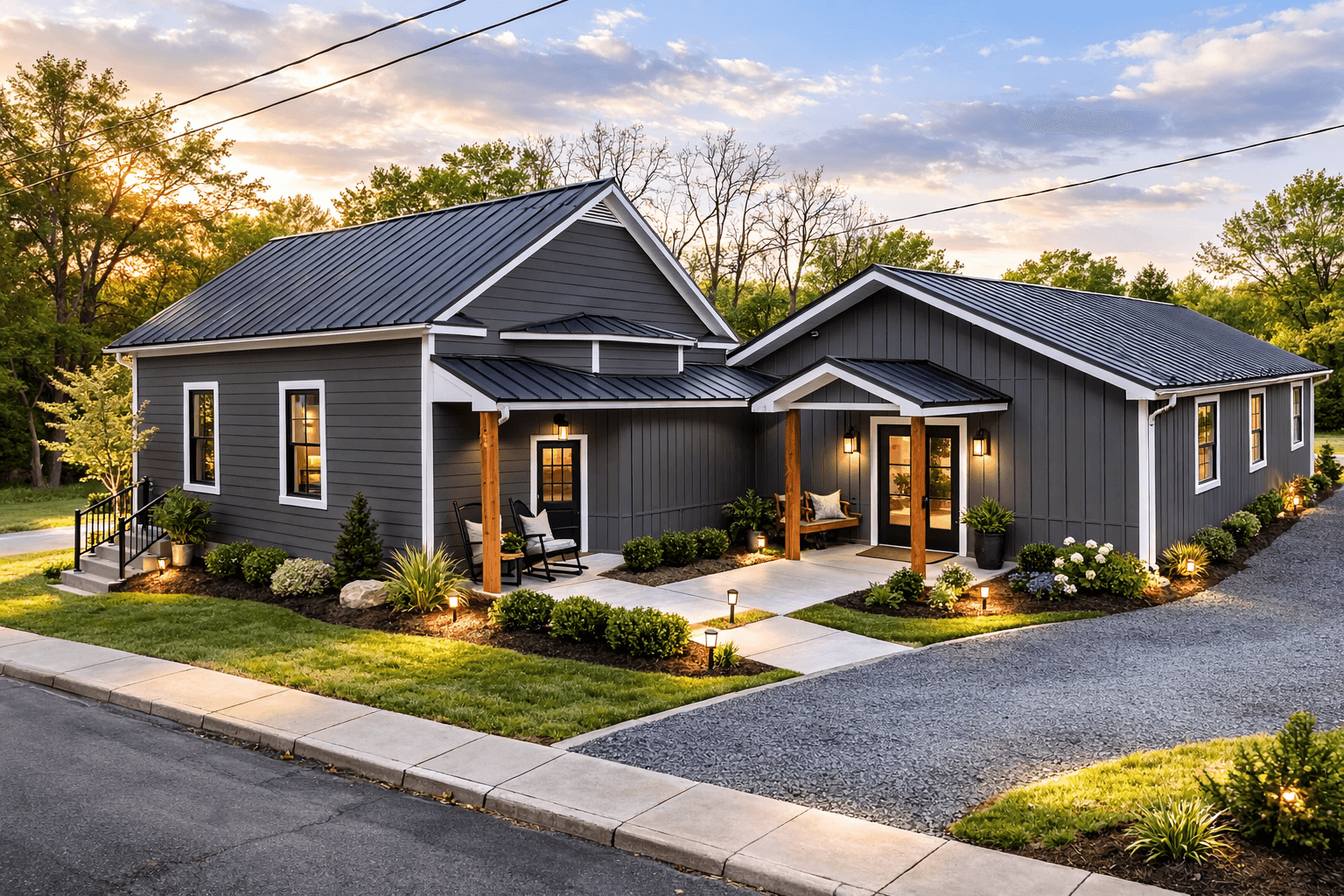 6043 Broad Street building after renovation in Mount Jackson, VA