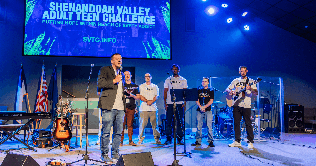 Shenandoah Valley Adult Teen Challenge team and community