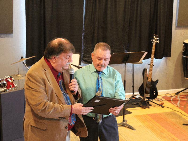 Teen Challenge graduation ceremony