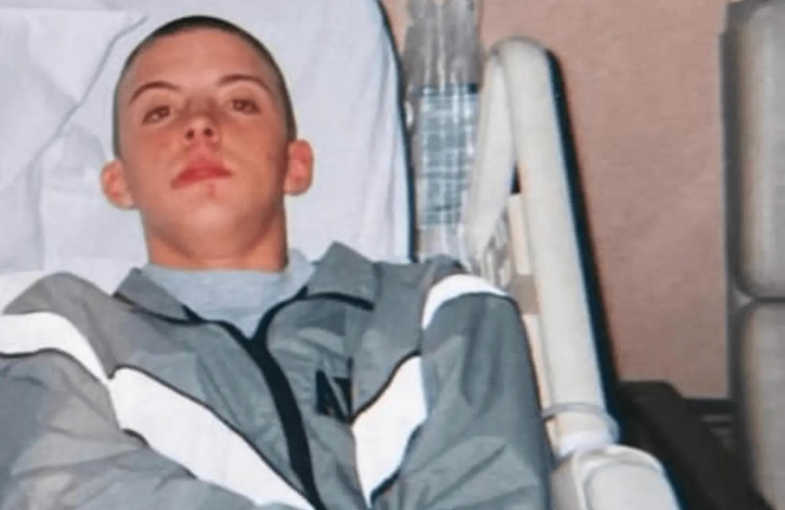 A young man during active addiction, before finding faith and recovery through Jesus