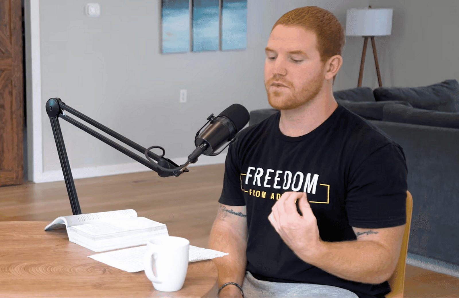 Shane Curtis shares his testimony of finding freedom through Teen Challenge after a kayak accident left him alone in the Virginia woods overnight.